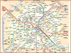 Mappa Trasporti Parigi